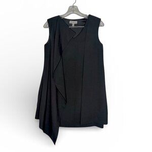 Révolte Black Asymmetrical Sleeveless Top Blouse Size S